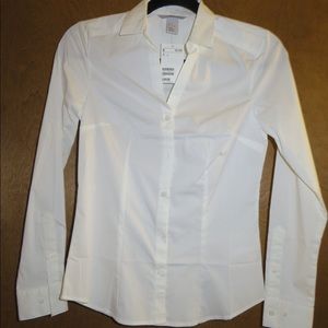 White Button up Blouse